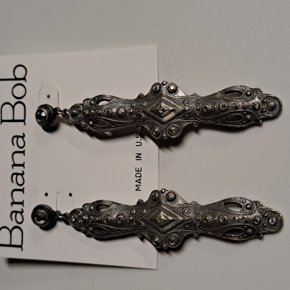 Vintage banana Bob earrings
